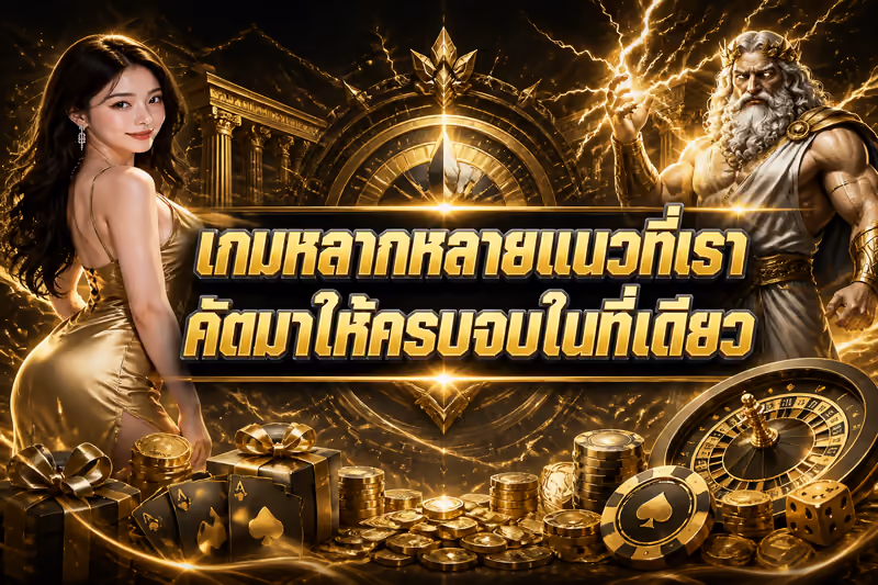 เกมหลากหลายแนวที่เรา คัดมาให้ครบจบในที่เดียว
